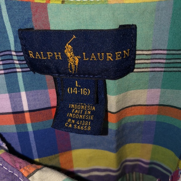 Ralph Lauren boys button-down - Picture 3 of 4